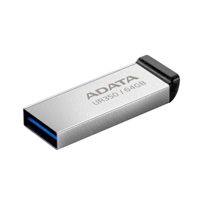 ADATA UR350 unidad clé USB 64 Go USB type A 3.2 Gen 1 (3.1 Gen 1) Noir