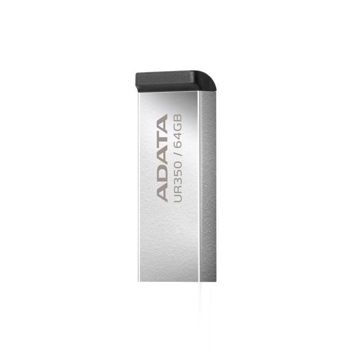 ADATA UR350 unidad clé USB 64 Go USB type A 3.2 Gen 1 (3.1 Gen 1) Noir