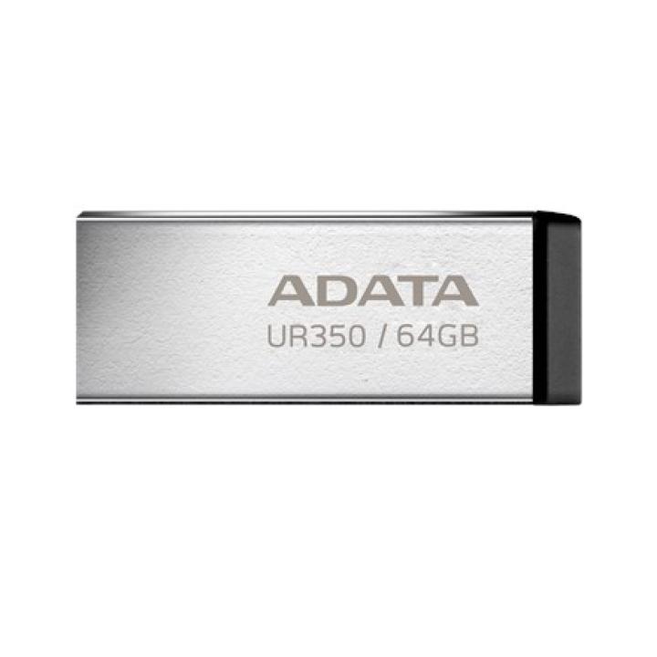 ADATA UR350 unidad clé USB 64 Go USB type A 3.2 Gen 1 (3.1 Gen 1) Noir
