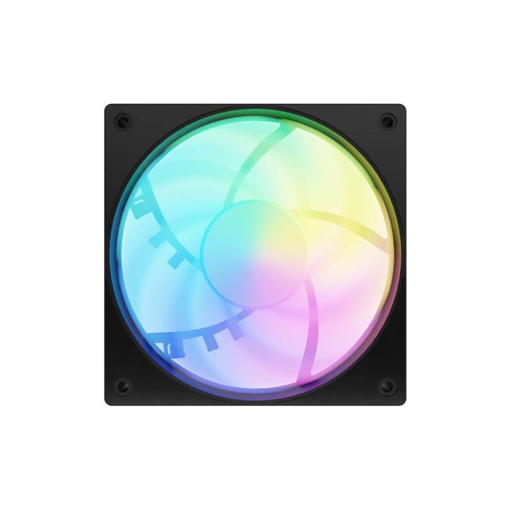 KIT DE 3 VENTILADORES FURY SAI S12 ARGB PWM NEGRO