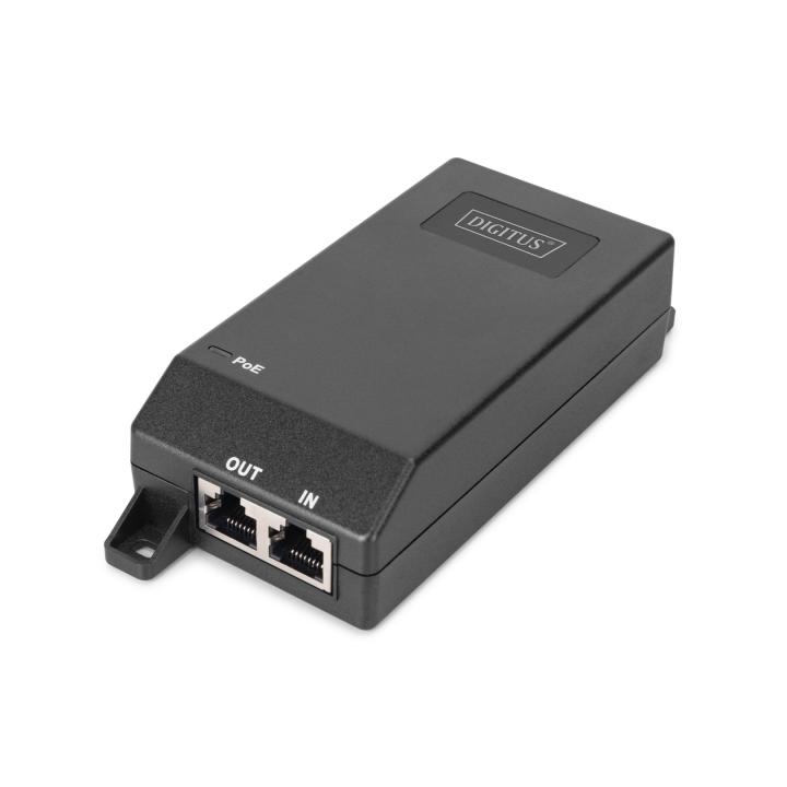 Injetor Digitus PoE+ Gigabit Ethernet, 802.3at, 30 W
