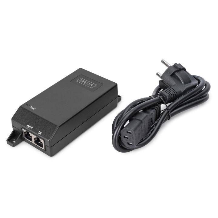 Digitus Inyector PoE+ Gigabit Ethernet, 802.3at, 30 W