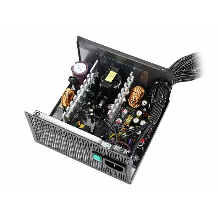 Fuente de alimentación para PC DEEPCOOL PF650X, negra