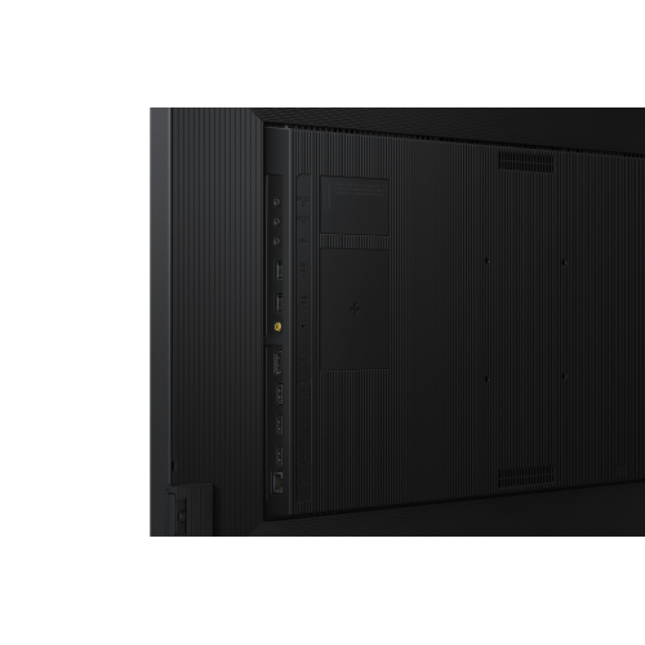 Écran plat LCD 32 pouces Samsung SM32HX-P pour affichage dynamique, Wi-Fi, 500 cd/m², Full HD, noir, Tizen 7.0, fonctionnement 2