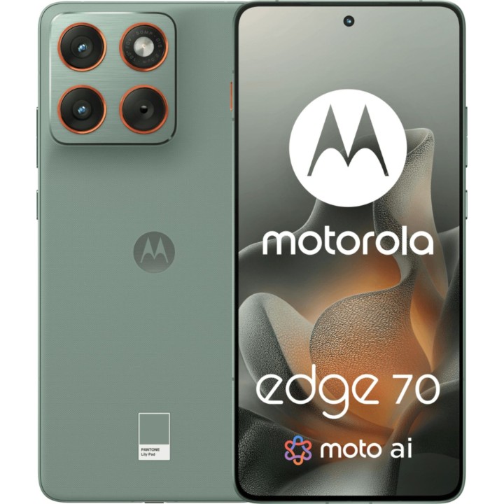 Motorola Edge 70, 12GB 512GB, 6.7 POLED 120Hz, 4800mAh, Lily Pad Green