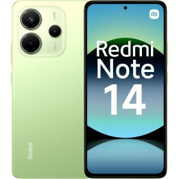 Xiaomi Redmi Note 14, 8+128GB, 108MP AI camera system, 5500mAh battery, AI features, Green
