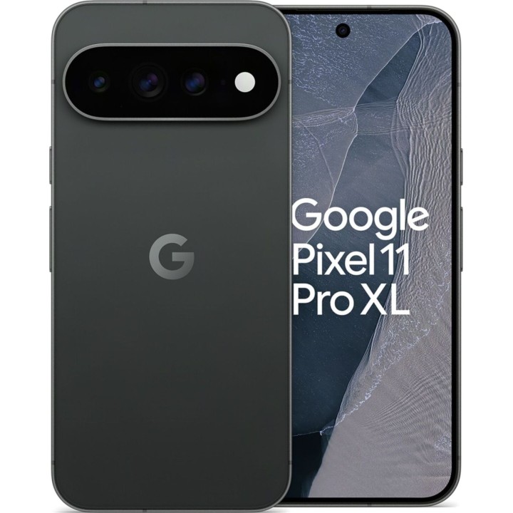 Google Pixel 11 Pro XL 5G, 16 GB + 512 GB, ecrã OLED LTPO de 6,8 polegadas, bateria de 5115 mAh, cor Obsidian