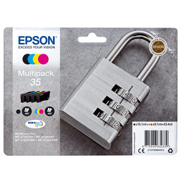 Cartucho Epson 35 MULTIPACK WF-4720DWF WF-7425DWF WF-7430DTWF WF-4740DTWF