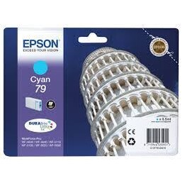 Cartucho Epson 79 Cyan WF-4630DWF WF-4640DTWF WF-5110DW WF-5190DW WF-5620DWF