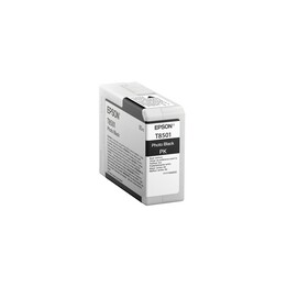 Epson SC-P800 tinta fotográfica negra T850100 80 ml