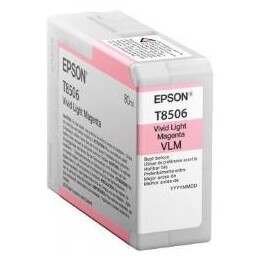 EPSON T8506 cartouche d'encre Vivid Light Magenta 80 ml SC-P800