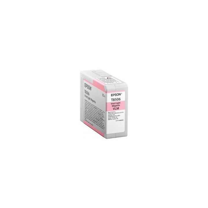 EPSON T8506 Tintenpatrone Vivid Light Magenta 80 ml SC-P800