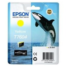 Epson T7604 gelbe Tinte für SC-P600