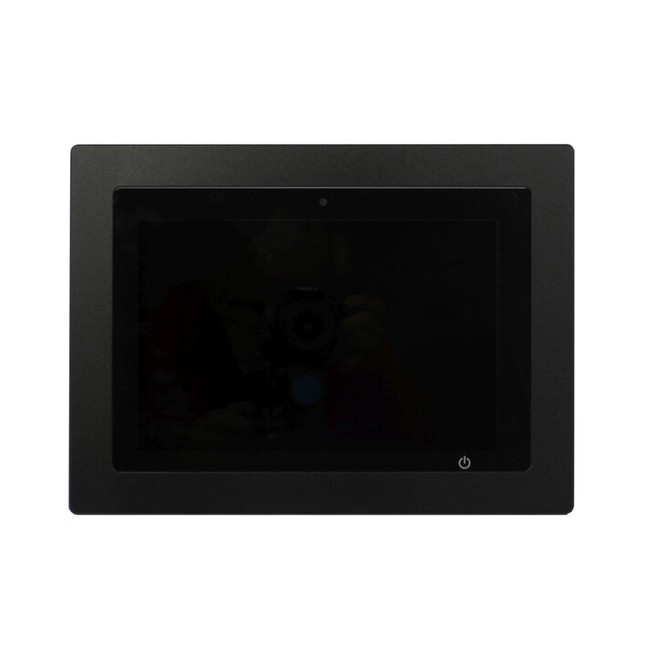 ALLNET Touch Display Tablet 10 Zoll zbh. Blende für Einbaurahmen schwarz schmal