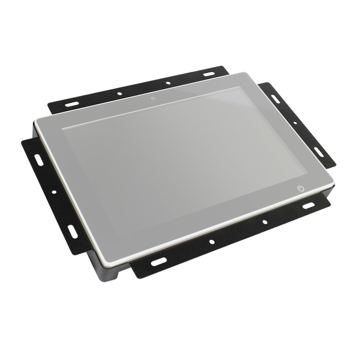 ALLNET Touch Display Tablet 10 Zoll zbh. Wandmontage Einbaurahmen für Unterputz/Hohlraum aufliegend