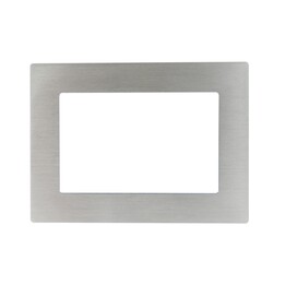 ALLNET Touch Display Tablet 10 Zoll zbh. Blende für Einbaurahmen, silber breit
