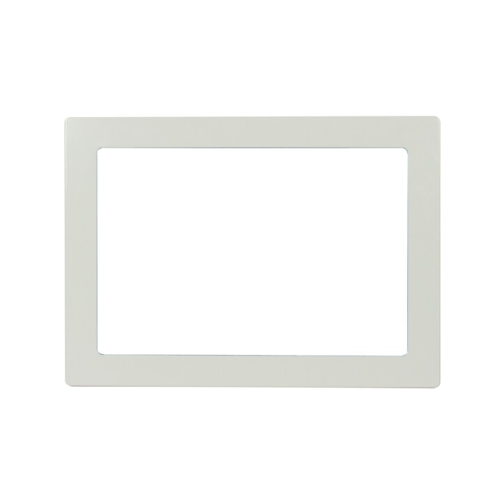 ALLNET Touch Display Tablet 15 Zoll zbh. Blende für Einbaurahmen, weiß schmal