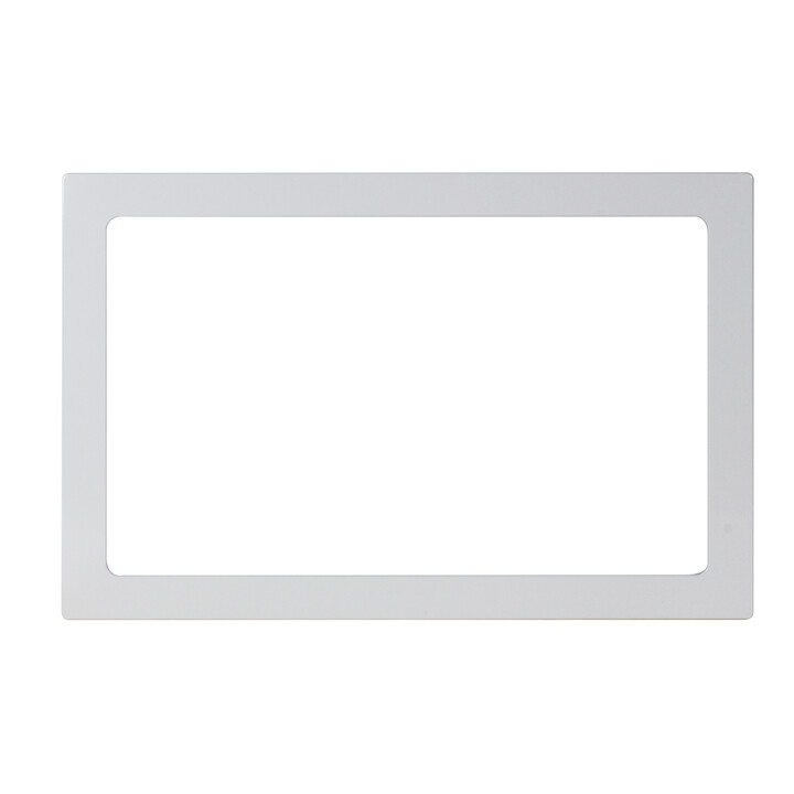ALLNET Touch Display Tablet 15 Zoll zbh. Blende für Einbaurahmen, weiß schmal