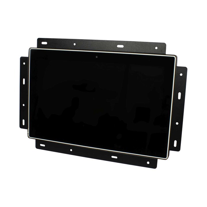 ALLNET Touch Display Tablet 21 Zoll zbh. Wandmontage Einbaurahmen für Unterputz/Hohlraum aufliegend