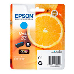 Epson 33 cyan expression home xp-63 830 expression premium xp-530 cartridge