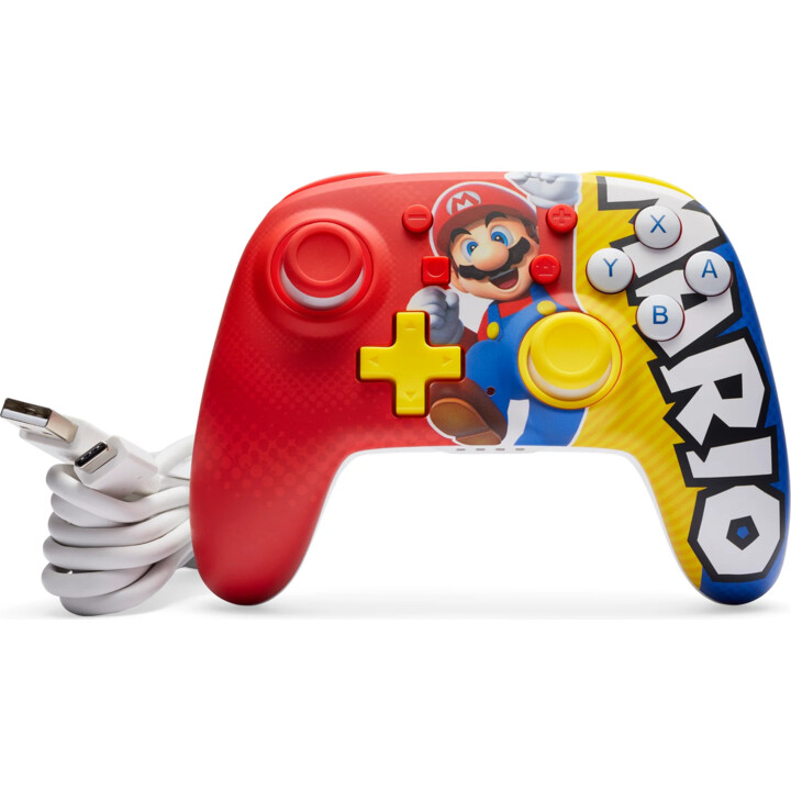PowerA Nano Mario Victory Wireless Avanzado Para Nintendo Switch
