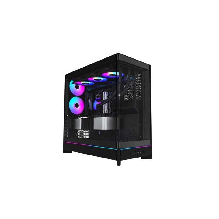 Gehäuse|MONTECH|HS02 PRO|MidiTower|Produktmerkmale: Herausnehmbarer Festplattenkorb/Transparente Frontblende|Nicht im Lieferumfa
