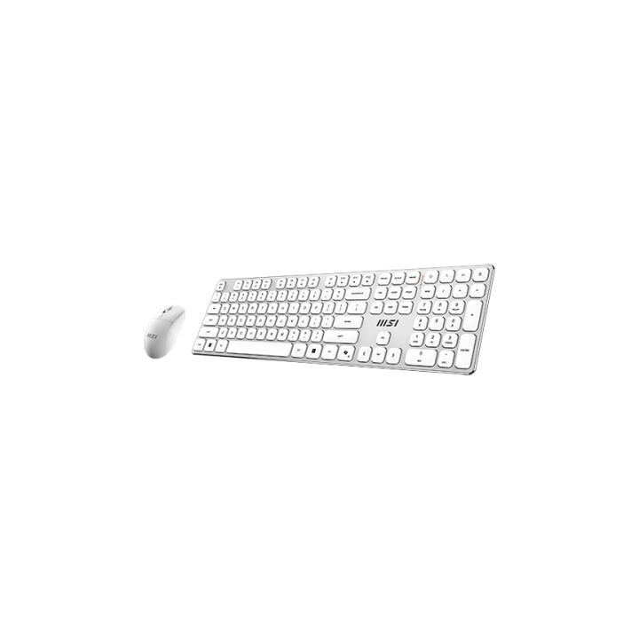 MSI Forge K210 Combinaison sans fil ISO-ES 1600 DPI Blanc