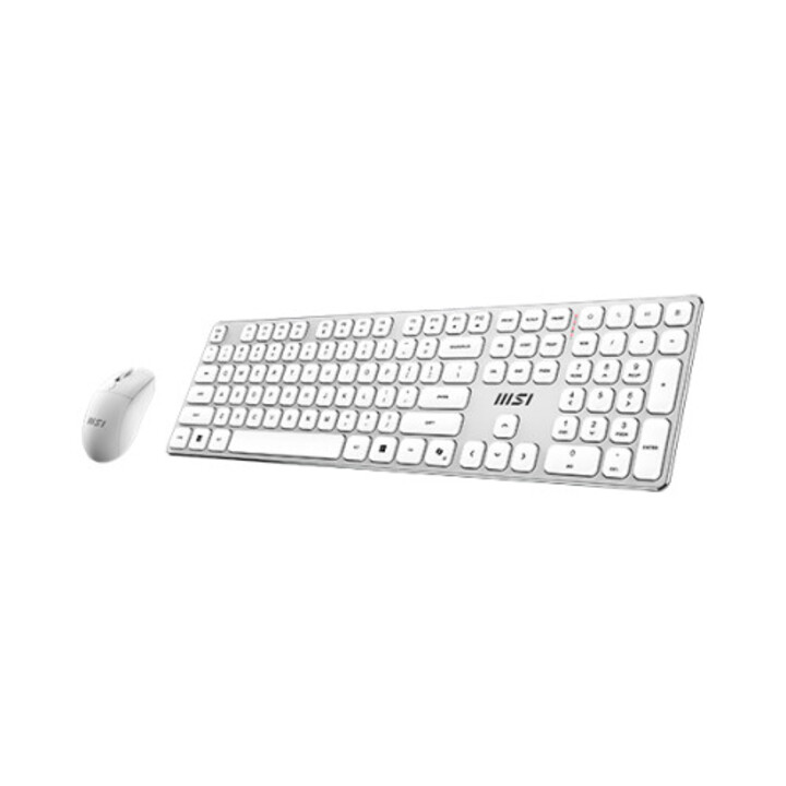 MSI Forge K210 Wireless Combo ISO-ES 1600 Dpi Bianco