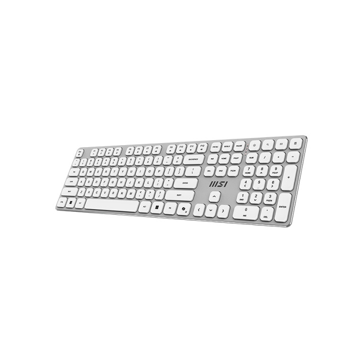 MSI Forge K210 Wireless Combo ISO-ES 1600 Dpi Weiß