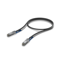 Ubiquiti DAC passivo 100G QSFP28 0,5m Nvidia DGX Preto