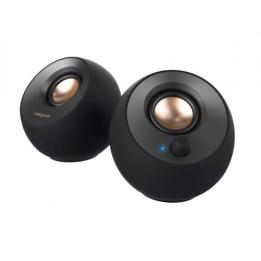 Altifalantes Creative Pebble V2 2.0 USB-C, pretos