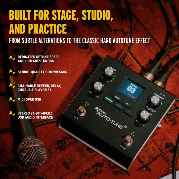 HeadRush AUTOTUNE Vocal Effects Processor