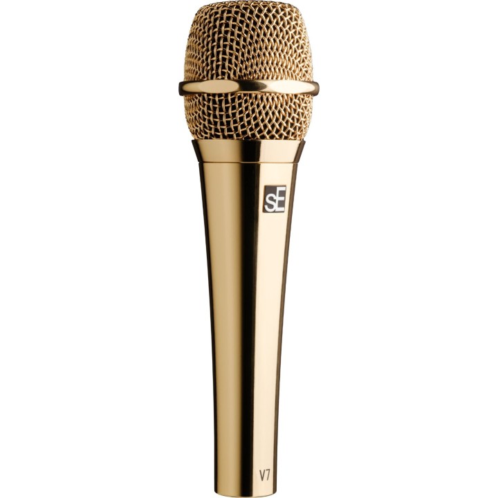 Microphone dynamique sE Electronics SE V7 G doré