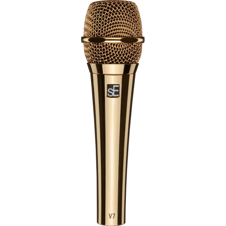 Microphone dynamique sE Electronics SE V7 G doré