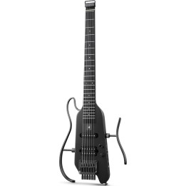 Guitarra elétrica Donner EC6810 Hush X, preta