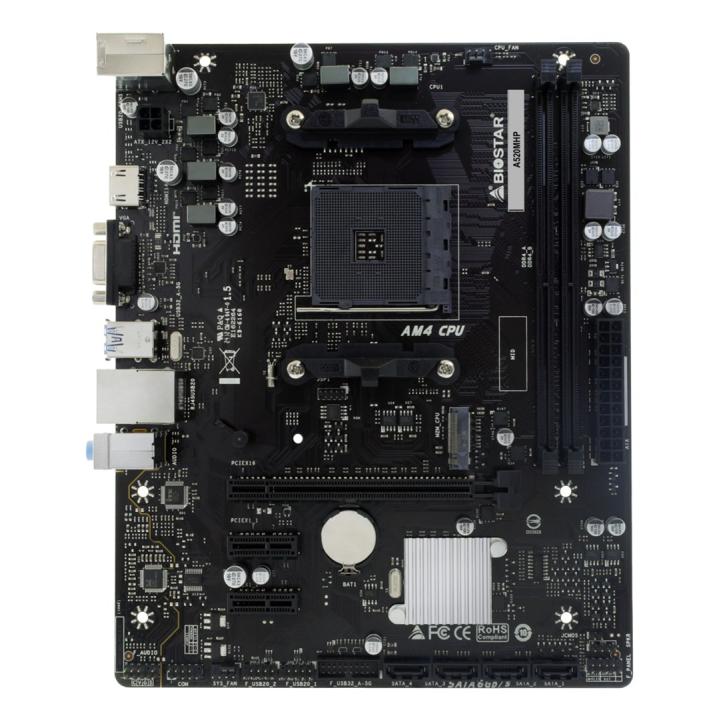 Carte mère Biostar A520MHP, AMD A520, socket AM4, format micro-ATX