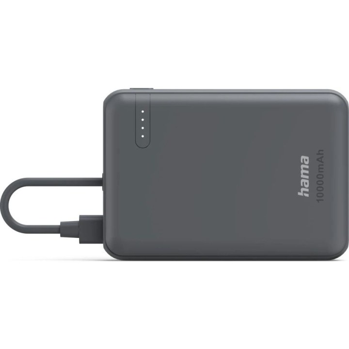 Bateria externa hama 10.000mah 2xusb-c graphite
