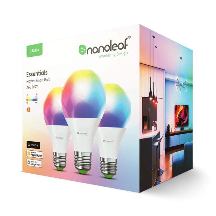 Nanoleaf NF080B02-3A19E lampada LED Multi da 8,5 W E27