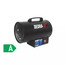 DEDRA DED9941A, calefactor eléctrico negro de 15 000 W