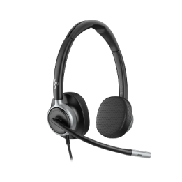 HP Poly Mission 625 Wired USB Stereo Headphones (pack)