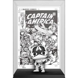 Funko Pop Marvel Captain America 61 – Vinylfigur im Comic-Cover-Design