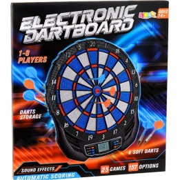 Electronic Dartboard LCD Screen 25 Games 176 Variants
