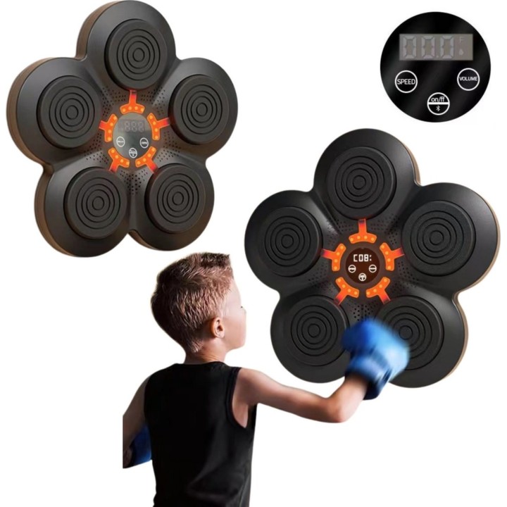 Bluetooth Musical Boxing Machine Wall Panel LED Lights 13869