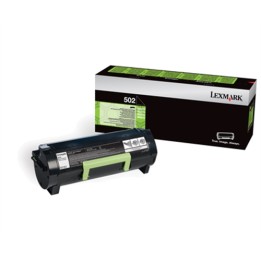 Lexmark 502 original black returnable
