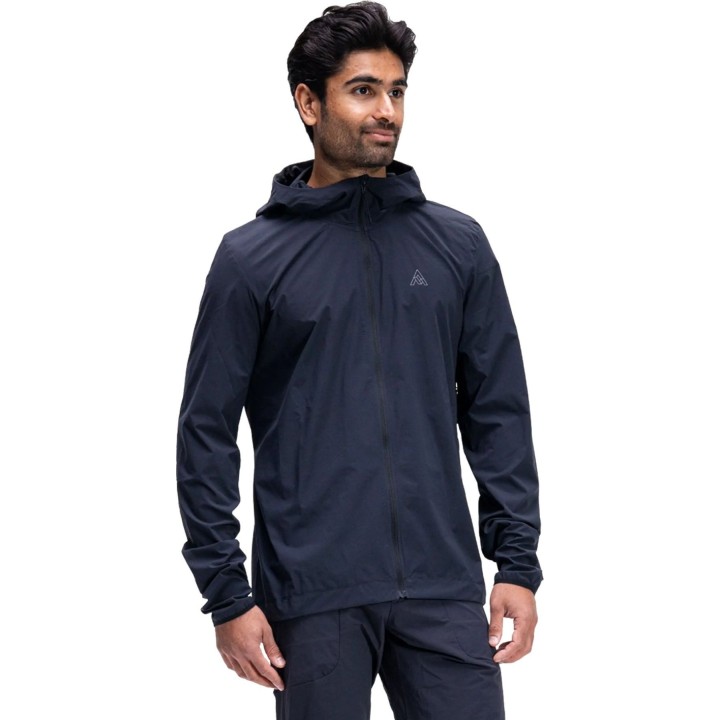 7Mesh Northwoods Windshell Windjacke – schwarz, Größe: L