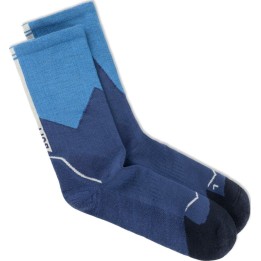 Chaussettes Buff MERINO MW CREW SOCKS MWC2 NIGHT BLUE L
