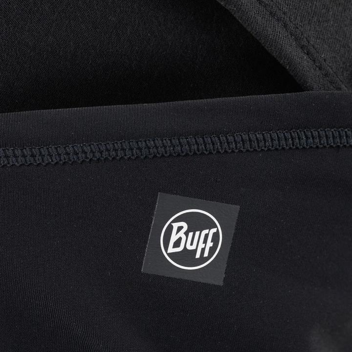 BUFF Tech Fleece Hinged Balaclava Solid, Schwarz