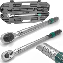 ROCKFORCE CHAVE DINAMOMÉTRICA 1/2" 40-220 Nm PREMIUM