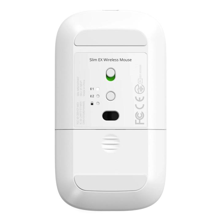 Mouse da viaggio Satechi Slim EX ambidestro, wireless RF + Bluetooth