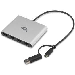 OWC OWCCADPDL4HDMI USB-C Quad HDMI 4K Display Adapter
